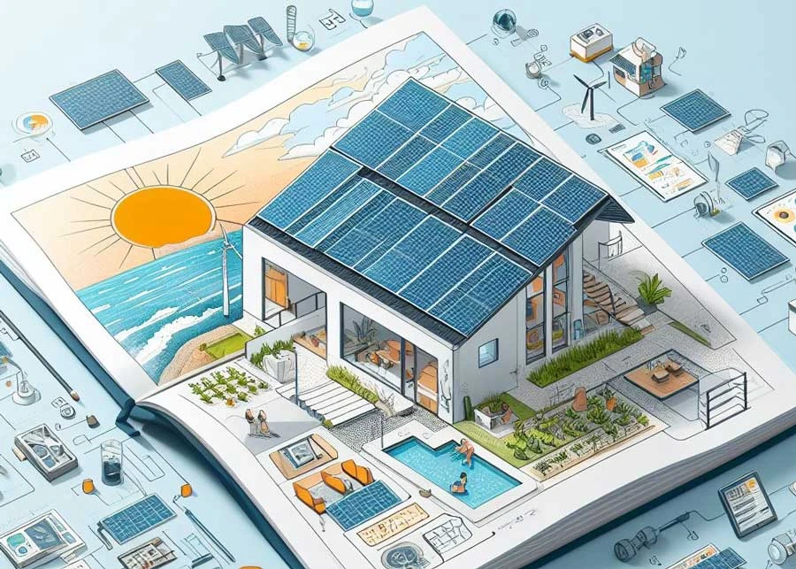 Solar power versus magnetic free energy